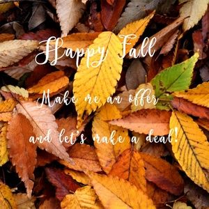 Happy Fall- Let's Make a Deal!